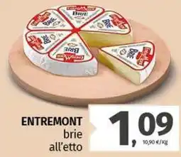 Pam ENTREMONT brie all'etto offerta
