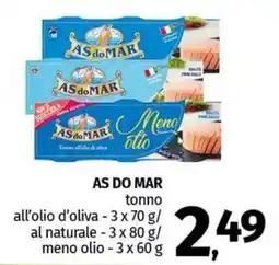 Pam AS DO MAR tonno offerta