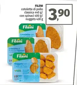 Pam FILENI cotolette di pollo offerta