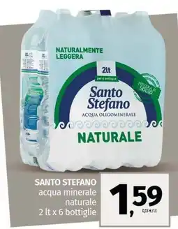 Pam SANTO STEFANO acqua minerale naturale offerta
