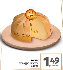 Pam FOLEPÌ formaggio francese offerta