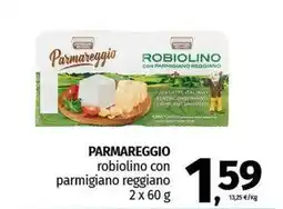 Pam PARMAREGGIO robiolino con parmigiano reggiano offerta