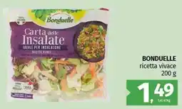 Pam BONDUELLE ricetta vivace offerta
