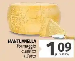Pam MANTUANELLA formaggio classico offerta
