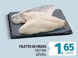 Pam Filetto di orata 120/160 offerta