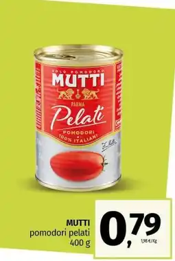 Pam MUTTI pomodori pelati offerta
