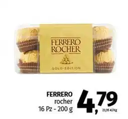 Pam FERRERO rocher 16 Pz offerta