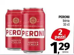 Pam PERONI birra offerta