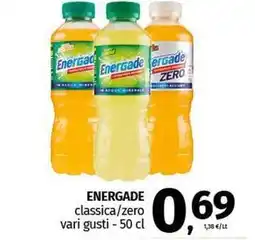 Pam ENERGADE classica/zero offerta