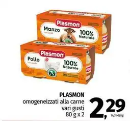Pam PLASMON omogeneizzati alla carne offerta