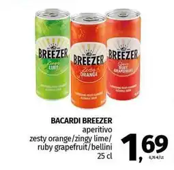Pam Bacardi BREEZER offerta