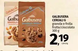 Pam Galbusera cereali G offerta