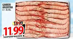 Il Genio Supermercato Gamberi argentina L1 offerta