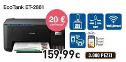 Unieuro EPSON EcoTank ET-2861 offerta
