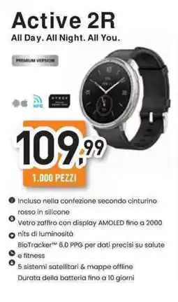 Unieuro amazfit Active 2R offerta