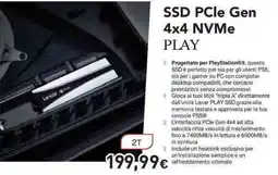 Unieuro Lexar SSD PCIe Gen 4x4 NVMe PLAY offerta