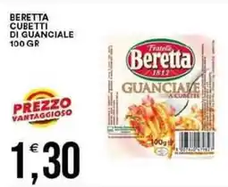 Vantaggio Cash&Carry Beretta cubetti di guanciale offerta