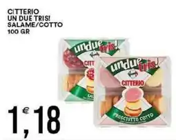 Vantaggio Cash&Carry Citterio un due tris! salame/cotto offerta