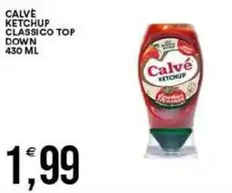 Vantaggio Cash&Carry Calve ketchup classico top down offerta