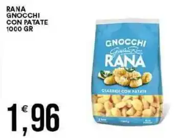 Vantaggio Cash&Carry Rana gnocchi con patate offerta