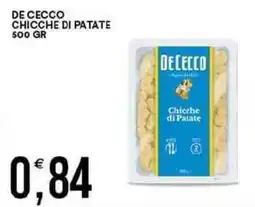 Vantaggio Cash&Carry De cecco chicche di patate offerta
