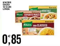 Vantaggio Cash&Carry Knorr dado 10 cubi linea offerta