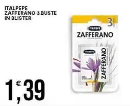 Vantaggio Cash&Carry Italpepe zafferano 3 buste in blister offerta