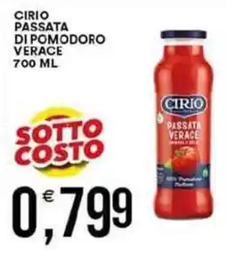 Vantaggio Cash&Carry Cirio passata di pomodoro verace offerta