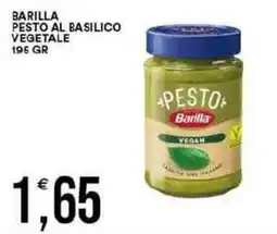 Vantaggio Cash&Carry Barilla pesto al basilico vegetale offerta