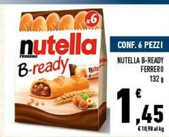 Conad City Nutella b-ready offerta