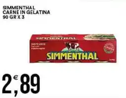 Vantaggio Cash&Carry Simmenthal carne in gelatina offerta