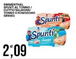 Vantaggio Cash&Carry Simmenthal spunti al tonno/ cotto/salmone/ tonno e pomodoro offerta