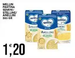 Vantaggio Cash&Carry Mellin pastina semini/ stelline/ anellini offerta