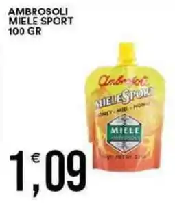 Vantaggio Cash&Carry Ambrosoli miele sport offerta