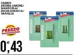 Vantaggio Cash&Carry Cameo aroma limone/ mandorla/ rhum/arancia/ vaniglia offerta