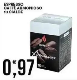 Vantaggio Cash&Carry Espresso caffe armonioso 10 cialde offerta