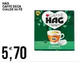 Vantaggio Cash&Carry Caffe deca cialde 30 pz offerta