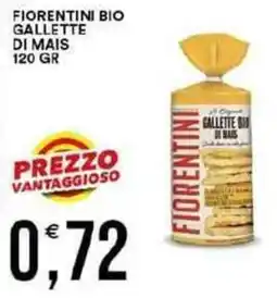 Vantaggio Cash&Carry Fiorentini bio gallette di mais offerta