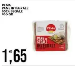 Vantaggio Cash&Carry Pema pane integrale 100% segale offerta
