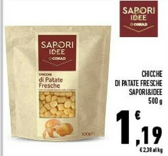 Conad City Sapori & idee chicche di patate fresche offerta