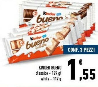 Conad Bueno white 117 g(ml) offerta