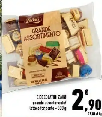 Conad Zaini cioccolatini offerta