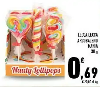 Mania lecca lecca arcobaleno 30 g