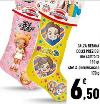Conad Calza befana offerta