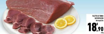 Conad Filetto di tonno superfrozen offerta