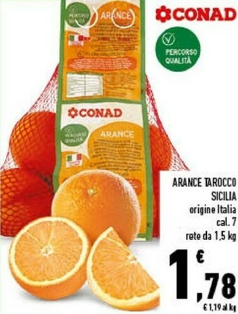 Conad Conad arance tarocco sicilia offerta