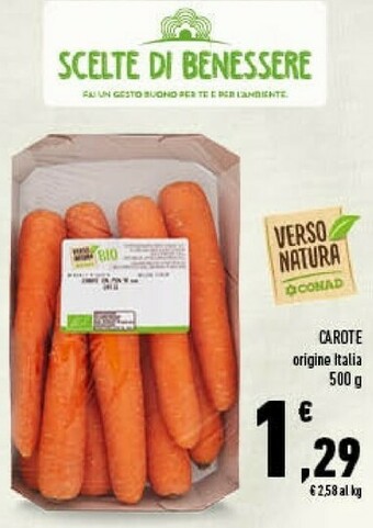 Conad Conad carote offerta
