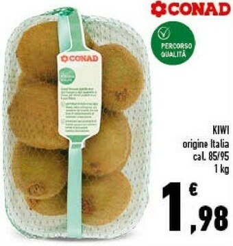 Conad Conad - kiwi hayward 1000 g(ml) offerta