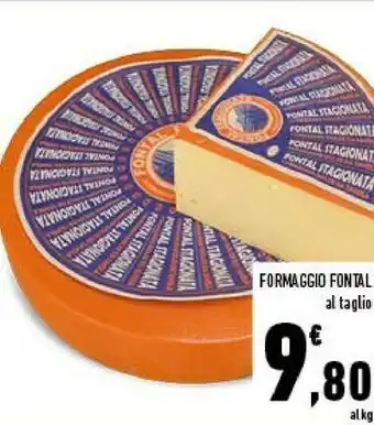 Conad Formaggio fontal offerta