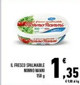 Conad Il fresco spalmabile offerta